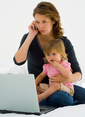 A call to our Edgewood chiropractic practice is the first step toward relief. Woman calling to make a chiropractic appointment